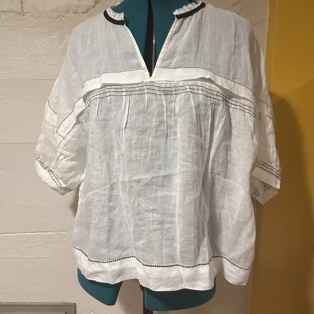 Maeve short sleeved top from Anthropologie